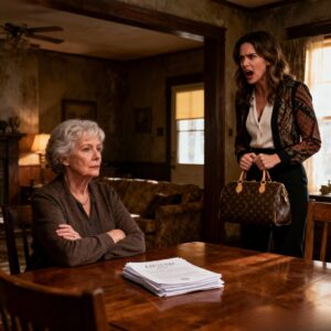 At my husband’s funeral, no one came but me. My children chose parties over their father’s goodbye. The next morning i…