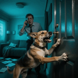 MY DOG BLOCKED THE DOOR, GROWLING VICIOUSLY. I STAYED HOME ANNOYED. MY BOSS CALLED CRYING: “EVERYONE WHO CAME IN IS DEAD.” I ASKED HOW. HE WHISPERED: “THEY ALL LOOKED LIKE…