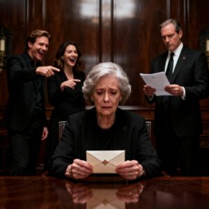 After my husband’s death, my children laughed at me: they got $12 million, and I just got a letter. But there was a key to a secret safe in it. When I opened it, I couldn’t believe my eyes…