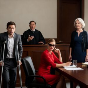 My daughter-in-law mocked my son in court. But when the judge saw me walk in behind him, he stopped and whispered in shock: “Why are you here?” The room went silent as my daughter-in-law and her arrogant family looked at each other in panic.