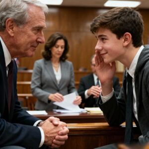 My daughter abandoned her autistic son 11 years ago. I raised him alone. At 16, he built a $3.2m app. Then she came back with a lawyer claiming his money. I panicked. Our lawyer said “we might lose.” But my grandson calmly whispered… “Just let her talk.”