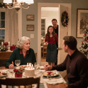 ON CHRISTMAS, I ARRIVED EARLIER THAN PLANNED AT THE PARTY AT MY IN-LAWS’ HOUSE. I WAS SHOCKED WHEN I HEARD MY HUSBAND SAY, ‘JESSICA IS PREGNANT, I’M ABOUT TO BE A FATHER!’ I LEFT QUIETLY. THREE WEEKS LATER, EVERYONE WENT PALE WHEN THEY SAW…