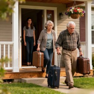 I welcomed my parents and sister into my home when they had nowhere else to turn. But one night, I overheard them on speakerphone, conspiring to trick me into signing my house over to my sister. They thought I was gullible, someone who would just hand everything away. So I decided to let them believe that. A week later, with a calm smile, I said, “I think I’m ready to sign over the house.” Their faces lit up with greed — completely unaware that the papers waiting at my lawyer’s office weren’t for a transfer, but for a trap.