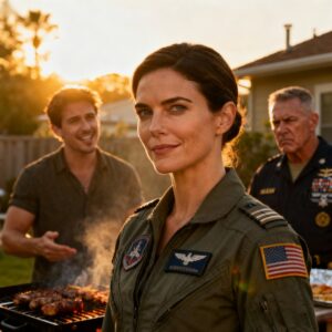 My Cousin Mocked Me at the BBQ — Until His Dad, a SEAL, Heard My Call Sign: “Apologize. NOW.”