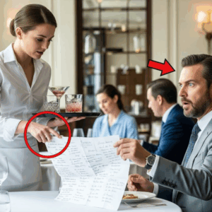 Waitress Corrects the Billionaire’s “Math Mistake” — Minutes Later, She’s Sitting in His Office