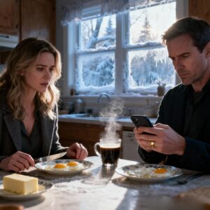 My husband asked for a divorce over breakfast-then, his pregnant mistress showed up at my door and called me “the backup wife…” One hour later, she started screaming