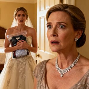 On her wedding night, her mother-in-law knocked softly on the door and whispered: ‘If you want to live, change your clothes now and escape through the back door—hurry, before it’s too late.’