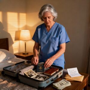 I worked an 18-hour shift on my 70th birthday to help pay off debts. When I got home, I overheard my son-in-law say, “she has to go to a nursing home we need to live our lives.” I stayed silent, but what I did the next day… Left them desperately looking for me.