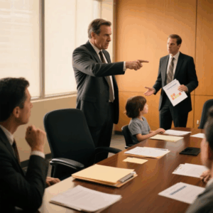 I ATTENDED MY COMPANY’S GALA, HOPING TO MAKE MY SON PROUD, BUT THE CEO’S FAMILY PUT A TAG ON MY SEAT THAT SAID, “LOW-EDUCATED LOSER…” THEY MOCKED MY BACKGROUND IN FRONT OF EVERYONE. WHEN I STOOD UP TO LEAVE, THE CEO STOPPED ME AND SAID, “NOT TONIGHT.” THE NEXT DAY, HE DID THE UNTHINKABLE…