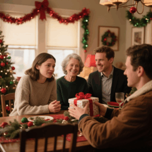 I NEVER TOLD MY BOYFRIEND THATIOWN THREE RENTAL HOMES. HE ALWAYS THOUGHT I LIVED PAYCHECK TO PAYCHECK. ON CHRISTMAS EVE, HE INVITED ME TO DINNER WITH HIS PARENTS. I WANTED TO SEE HOW THEY’D TREAT A “POOR GIRL.” BUT THE MOMENT THE GIFTS WERE OPENED…