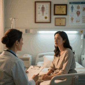 I WENT TO A NEW GYNECOLOGIST. HE FROWNED AND ASKED WHO HAD TREATED ME BEFORE. I SAID, “MY HUSBAND HE’S A GYNECOLOGIST TOO.” HE WENT QUIET FOR A MOMENT, THEN SAID SERIOUSLY “WE NEED TO RUN SOME TESTS RIGHT AWAY! WHAT I’M SEEING SHOULDN’T BE THERE!”