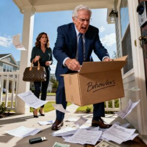 “I need the money tomorrow!” my father ordered me, handing me my sister’s debt of $800,000. I smiled and said, “okay”. 4 hours later, when he came to my house for the money, he found only a box which he opened and started screaming!