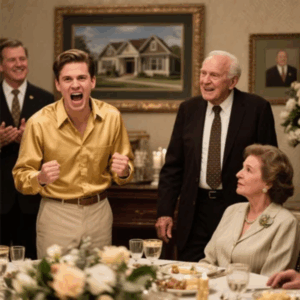 My Golden Child Brother Got Everything Growing Up – A Trust Fund, An Ivy League Education, And A House As A Graduation Gift. At Our Uncle’s Retirement Party, He Found Out I Own The Company That Pays His Salary… And He Exploded. He Started Yelling, My Mom Went Silent, And Then My Grandpa Stood Up And Said One Sentence That Changed Everything.