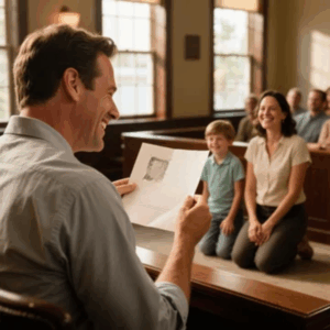 IN THE COURTROOM, MY DAD LOOKED PROUD. “THE 3 VACATION HOMES IN THE FLORIDA KEYS ARE OURS,” MY MOM SMILED. “SHE DOESN’T DESERVE A CENT.” THE JUDGE OPENED MY LETTER, SCANNED IT, THEN LAUGHED HARD. HE SAID QUIETLY, “WELL… THIS IS INTERESTING.” THEY WENT PALE