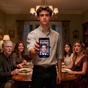 “WE GAVE YOUR WEDDING FUND TO YOUR SISTER. SHE DESERVES A REAL WEDDING.” DAD SAID IT LIKE HE WAS PROUD. I DIDN’T CRY. I JUST LOOKED AT MY FIANCÉ. HE STOOD UP, PULLED OUT HIS PHONE, AND SAID: “SHOULD I TELL THEM WHAT I DO FOR A LIVING?” MY SISTER’S SMILE DISAPPEARED…