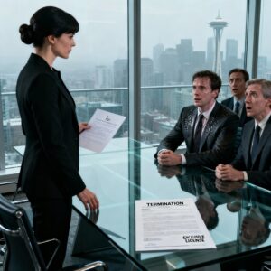 FIRED A WEEK BEFORE THE $600M MERGER, I WALKED AWAY SILENTLY. AT THE FINAL SIGNING, LAWYERS REALIZED THE COMPANY’S MAIN PATENT WASN’T IN THEIR NAME IT WAS IN MINE. THAT’S WHEN THE PANIC BEGAN…