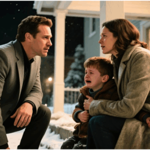 Billionaire Freezes When He Sees His Ex in the Snowy Night… With a Little Boy Who Looks Like Him.
