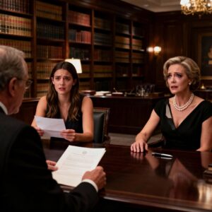 “YOU’LL GET NOTHING,” MY STEPMOTHER SAID, READY TO CLAIM MY DAD’S $191M FORTUNE. I QUIETLY WAITED FOR THE ATTORNEY TO READ THE NEXT PAGE… HER FACE TURNED WHITE