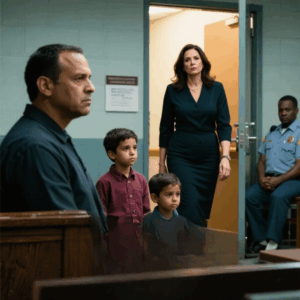 ON THE DAY OF THE TRIAL, MY KIDS DEMANDED A LIFE SENTENCE UNTIL THEIR MOTHER APPEARED… AND EVERYTHING COLLAPSED. NO ONE UNDERSTOOD WHY MY WIFE, DECLARED DEAD, WALKED INTO THE COURTROOM. BUT WHEN SHE SPOKE, SHE NOT ONLY CHANGED MY FATE… SHE ALSO REVEALED THE TRUTH OUR CHILDREN HAD HIDDEN FOR YEARS…