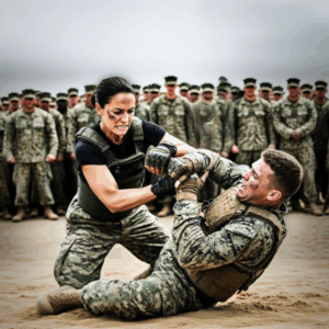 They Double-Kicked Her to the Floor — Then She Broke Both Their Legs in Front of 282 Navy SEALs