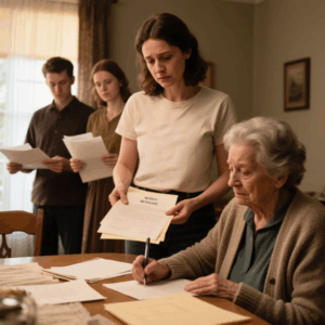 MY MOTHER CHANGED HER WILL TO EXCLUDE MY 8-YEAR-OLD DAUGHTER BECAUSE “SHE’S ADOPTED, NOT REAL BLOOD.” MY SISTER’S THREE KIDS GOT EVERYTHING. I DIDN’T ARGUE. TWO MONTHS LATER, MY MOTHER TRIED TO ACCESS HER BANK ACCOUNT AND DISCOVERED SOMETHING THAT MADE HER…