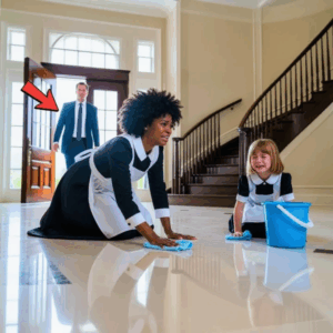 THE BILLIONAIRE RETURNED AND FOUND HIS DAUGHTER WORKING AS A MAID—WHAT HE DID NEXT SHOCKED EVERYONE