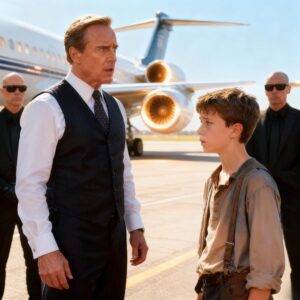 Stop! Don’t board that plane—it’s about to blow up!” a homeless boy cried out to a billionaire, and what followed shocked everyone