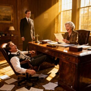 My son-in-law kicked me out of the house after my daughter died. At the will reading, he mocked me: ‘Hope you enjoy being homeless, because I made sure you get nothing. Then the lawyer said: ‘There’s one final section…’ When my new net worth was announced, he fainted