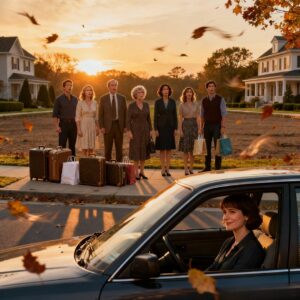 My husband left me for another woman. He took my own family to their wedding abroad. He texted me, “don’t be home when we get back. Once it’s old, it’s dead to me.” they all returned and saw what I had done. Their smiles vanished. They looked at the empty land and asked each other one terrified question. I just watched from my car and smiled…