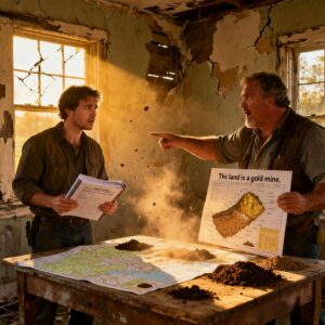 MY PARENTS GAVE MY BROTHER THEIR $1.5 MILLION SAN DIEGO HOUSE WHILE I GOT GRANDPA HENRY’S “WORTHLESS” 50-ACRE FARM IN RURAL TENNESSEE THAT HADN’T GROWN CROPS IN 25 YEARS. MY WIFE LEFT ME, CALLING ME “A BROKE FARMER.” DESPERATE, I DROVE TO SELL THE LAND-BUT WHEN THE SURVEYOR SHOWED ME HIS REPORT, I COULDN’T BELIEVE WHAT WAS BURIED UNDERNEATH