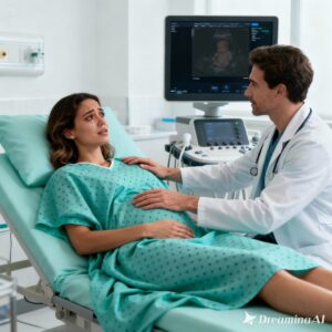 At my last prenatal checkup, the doctor stared at the ultrasound, his hands trembling. In a low voice, he said, ‘You need to leave here and get away from your husband.’ When I asked him why, he only replied, ‘You’ll understand once you see it.’ From that moment on, I never went back home