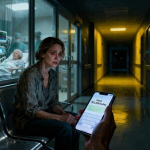 WHILE MY MOTHER WAS FIGHTING FOR HER LIFE IN THE ICU, NO ONE CAME. BUT MY HUSBAND SENT ME A MESSAGE SAYING: “SEND ME $15,000 NOW! URGENT!” MY RESPONSE AND MY REVENGE LEFT HIM SPEECHLESS. FROM NOW ON, YOU..