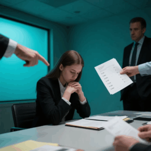 EVERY DAY FOR 41 DAYS, MANAGEMENT CORNERED ME ABOUT THE MISSING BUDGET. ‘WE KNOW YOU DID SOMETHING, THEY’D SAY. ‘JUST CONFESS AND WE’LL GO EASY.’ I KEPT MY HEAD DOWN AND STAYED QUIET. ON DAY 42, I FINALLY SPOKE UP AND WHAT I REVEALED MADE THEM ALL…