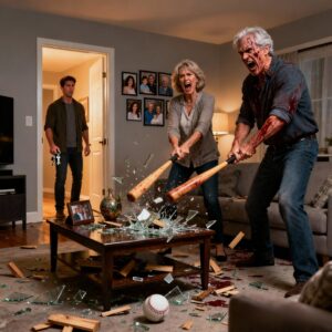 My Parents Cut Me Off 5 Years Ago, Then Demanded To Sell My House To Pay My Sister’s 150K Debt. When I Refused, They Broke In With Baseball Bats And Destroyed The Living Room, Causing $40K Of Damage To Take Revenge On Me, Only To Discover It Wasn’t My House Anymore. When The Police Arrived They Desperately Called Me For Help…