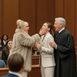 Mother-in-Law Slapped a Ex-Wife in Court — Unaware Her Father Was the Judge!