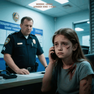 MY DAUGHTER CALLED ME IN THE MIDDLE OF THE NIGHT: ‘DAD, I’M AT THE POLICE STATION… MY STEPFATHER BEAT ME, BUT NOW HE’S TELLING THEM THAT I ATTACKED HIM. THEY BELIEVE HIM!’ WHEN I ARRIVED AT THE STATION, THE OFFICER ON DUTY TURNED PALE AND, STAMMERING, SAID: ‘I’M SORRY… I DIDN’T KNOW