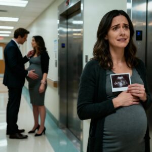 I had just stepped out of my ultrasound, excited to tell my husband we were having a boy. But near the elevator, I heard his voice and nearly collapsed when I realized he was talking to my pregnant best friend.