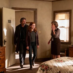 Every Evening, Maid Watches Girl Check Into Motel with New Father—What She Sees Through Window Shock…