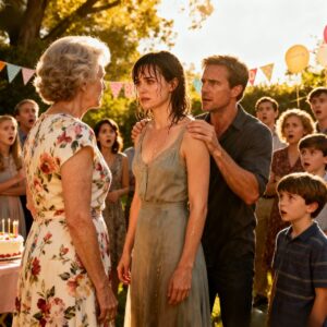 When I asked if I could say a few words at my grandson’s birthday, my daughter-in-law whispered: ‘you’re so boring. Your husband probably died just to escape you.’ I threw my glass in her face. My son snapped: ‘apologize or you’re out!’ I laughed: ‘let me tell everyone the real reason she married you!