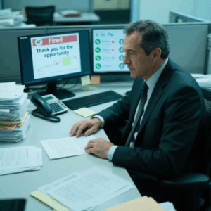 AFTER 12 YEARS OF 99.8% UPTIME, MY BOSS SAID I’M TOO OLD, NEED SOMEONE MORE DIGITALLY INTUITIVE. I SAID THANK YOU FOR THE OPPORTUNITY AND WALKED OUT AT 3PM. BY 3:15PM THEIR PAYROLL SYSTEM CRASHED AND I HAD 47 MISSED CALLS