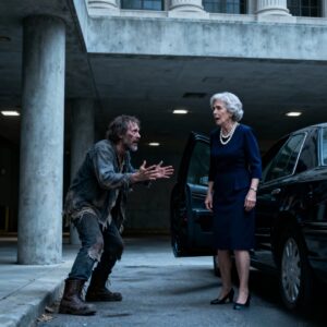 I WAS ON MY WAY TO THE MEETING ABOUT MY HUSBAND’S INHERITANCE. AS I GOT INTO MY CAR, A HOMELESS MAN RUSHED OVER AND SHOUTED: “MA’AM, DON’T START THAT CAR! YOUR DAUGHTER-IN-LAW…” MY BLOOD FROZE. BUT WHEN I ARRIVED AT THE MEETING THE LEECH FAINTED AT THE SIGHT OF ME