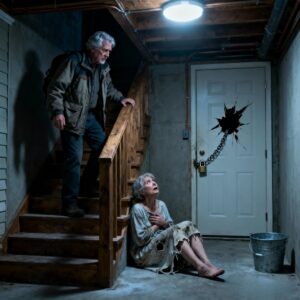 I RETURNED FROM VANCOUVER AFTER TWO WEEKS AT MY MOTHER’S BEDSIDE. WHEN I GOT HOME, I HEARD DESPERATE BANGING FROM THE BASEMENT. I BROKE THE PADLOCK AND FOUND MY WIFE: FILTHY, DEHYDRATED, AND CONFUSED. SHE HAD BEEN LOCKED DOWN THERE FOR FOURTEEN DAYS. WHEN I ASKED WHO DID THIS, SHE WHISPERED, “JENNY… OUR DAUGHTER… SHE SAID SHE NEEDED…” SO I MADE SURE SHE GOT EXACTLY WHAT SHE DESERVEDI