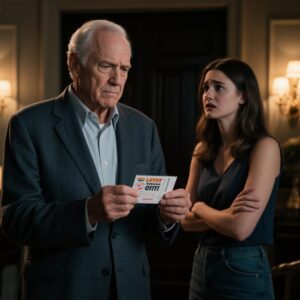 MY DAUGHTER KICKED ME OUT AFTER WINNING THE $50 MILLION LOTTERY. SHE SCREAMED, “YOU WON’T GET A PENNY OF MY MONEY, NOT ONE!” SO I WALKED AWAY QUIETLY… BUT SHE NEVER CHECKED THE NAME ON THE TICKET…A WEEK LATER, HER FACE TURNED PALE
