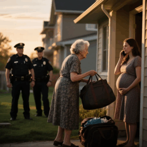 MY DAUGHTER-IN-LAW ANNOUNCED HER FOURTH PREGNANCY. BUT I WAS DONE RAISING HER KIDS AS IF THEY WERE MY OWN. THAT NIGHT, I PACKED MY BAGS AND LEFT WITHOUT LOOKING BACK. THE NEXT MORNING, SHE CALLED THE POLICE ON ME. AND THAT WAS THE MOMENT… EVERYTHING CHANGED. 7 Grandma Stories Vault