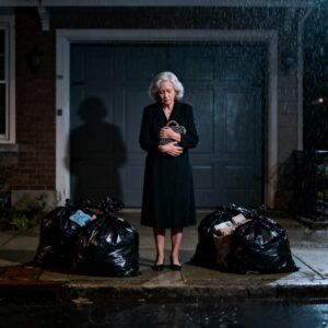 I refused to pay for my daughter-in-law’s $60,000 cruise. Then she slapped me and screamed, “then find somewhere else to live!” she threw my belongings onto the roadside while my son stood by, letting his wife do terrible things to me. He even said, 66 why won’t you sacrifice for your grandkids, mom?” with nowhere to go, I walked away one week later I made the greedy ones pay dearly