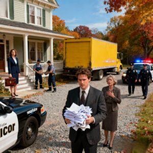 MY MOM AND BROTHER SHOWED UP WITH LAWYERS TO EVICT ME. THEY LAUGHED – UNTIL THE AGENT READ THE DOCUMENTS. THE HOUSE WAS UNDER MY NAME ALL ALONG. WHO OWNS NOW