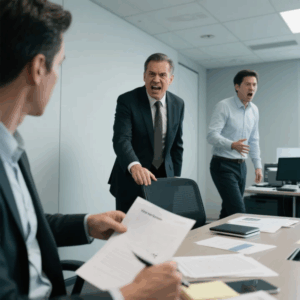 THE VP CANCELED MY SEAT IN THE STRATEGY MEETING. “YOU QUESTION AUTHORITY TOO MUCH,” HE SNAPPED. I NODDED AND WALKED OUT CALMLY. THREE DAYS LATER, HE RUSHED INTO MY OFFICE YELLING, “WHY DID NO ONE CHALLENGE THIS?