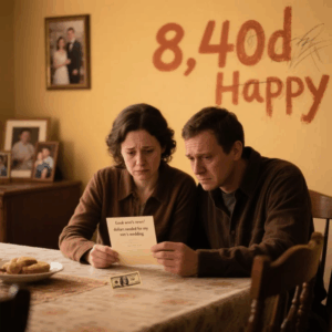 NOBODY FROM MY FAMILY CAME TO MY WEDDING. WEEKS LATER, DAD TEXTED: “NEED $8,400 FOR YOUR BROTHER’S WEDDING.” I SENT $1 WITH “BEST WISHES.” THEN TOLD MY HUSBAND TO CHANGE THE LOCKS. US THEN DAD SHOWED UP – WITH COPS.