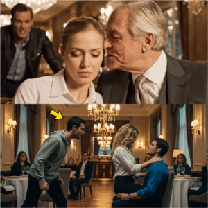 Waitress Sat on Billionaire’s Lap to Escape Her Ex—He Whispered, ‘Play Along, I’ll Protect You’