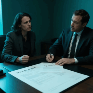 MY HUSBAND AND HIS LAWYER TOLD ME TO SIGN A ‘ROUTINE PAPER’ BEFORE DINNER-IT WAS ACTUALLY TRANSFERRING OUR $52 MILLION ESTATE TO HIS SECRET MISTRESS. WHAT HE DIDN’T KNOW WAS THAT I HAD ALREADY TRANSFERRED IT… TO SOMEONE HE NEVER SAW COMING.